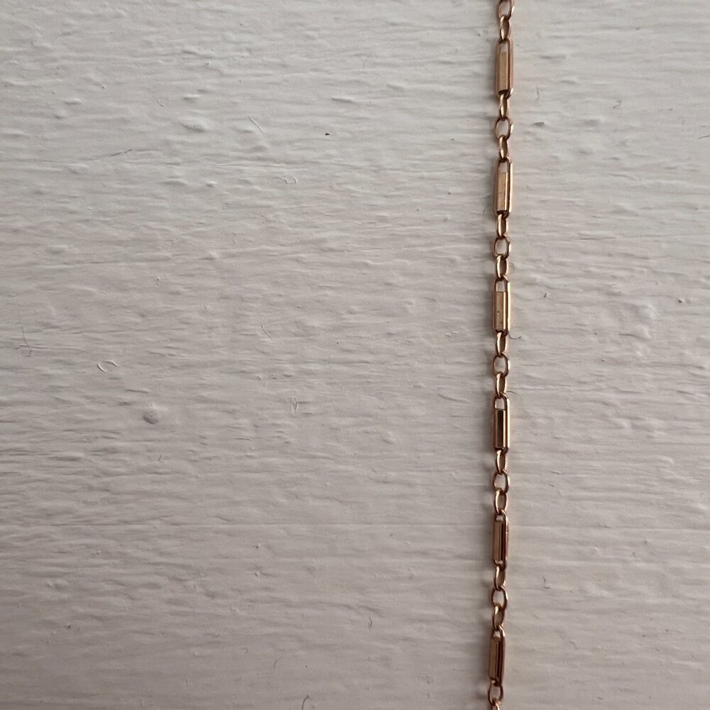 Fewer Finer Pins And Needles 14k Gold Necklace 13.25” Length View 5